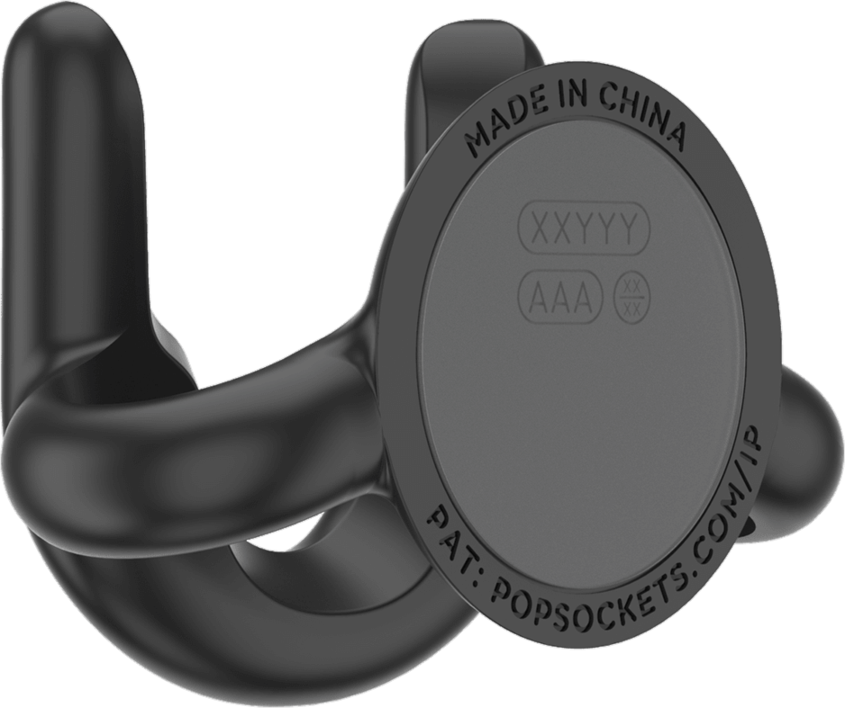 PopSockets 802690 PopMount 2 Multi-Surface Noir