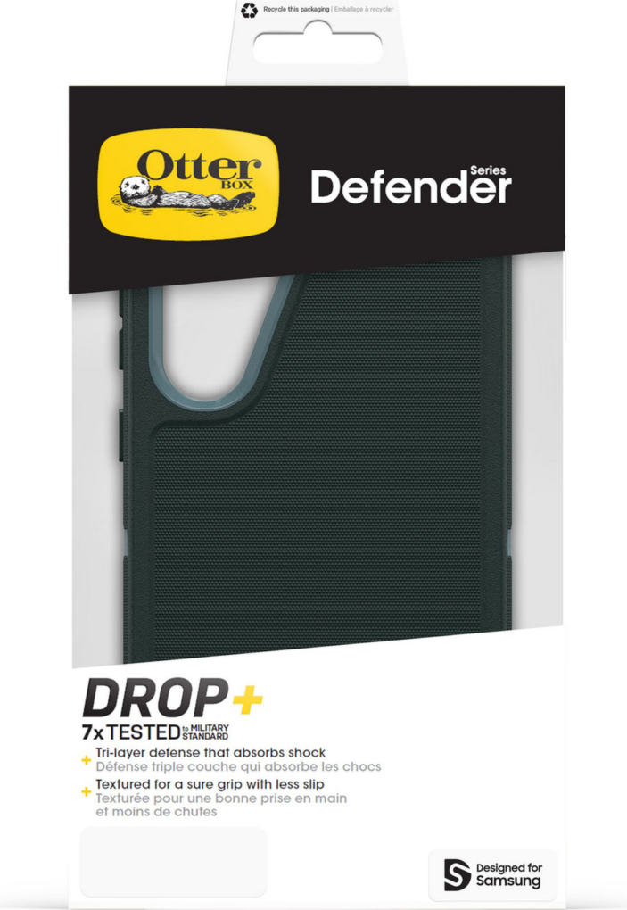 The Defender Series Pro is OtterBox's toughest case, offering rugged, tri-layer protection against harsh drops.