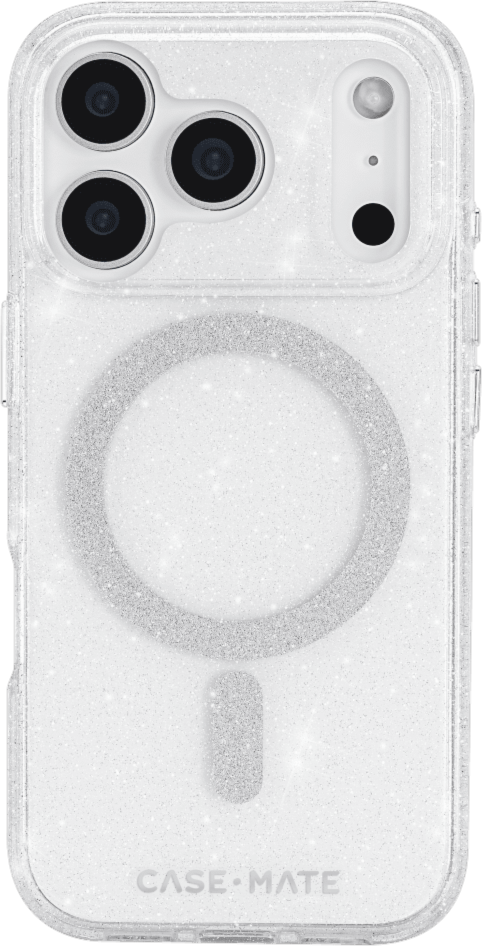 Case-Mate - Twinkle MagSafe Case for Apple iPhone 17 Pro - Twilight Silver