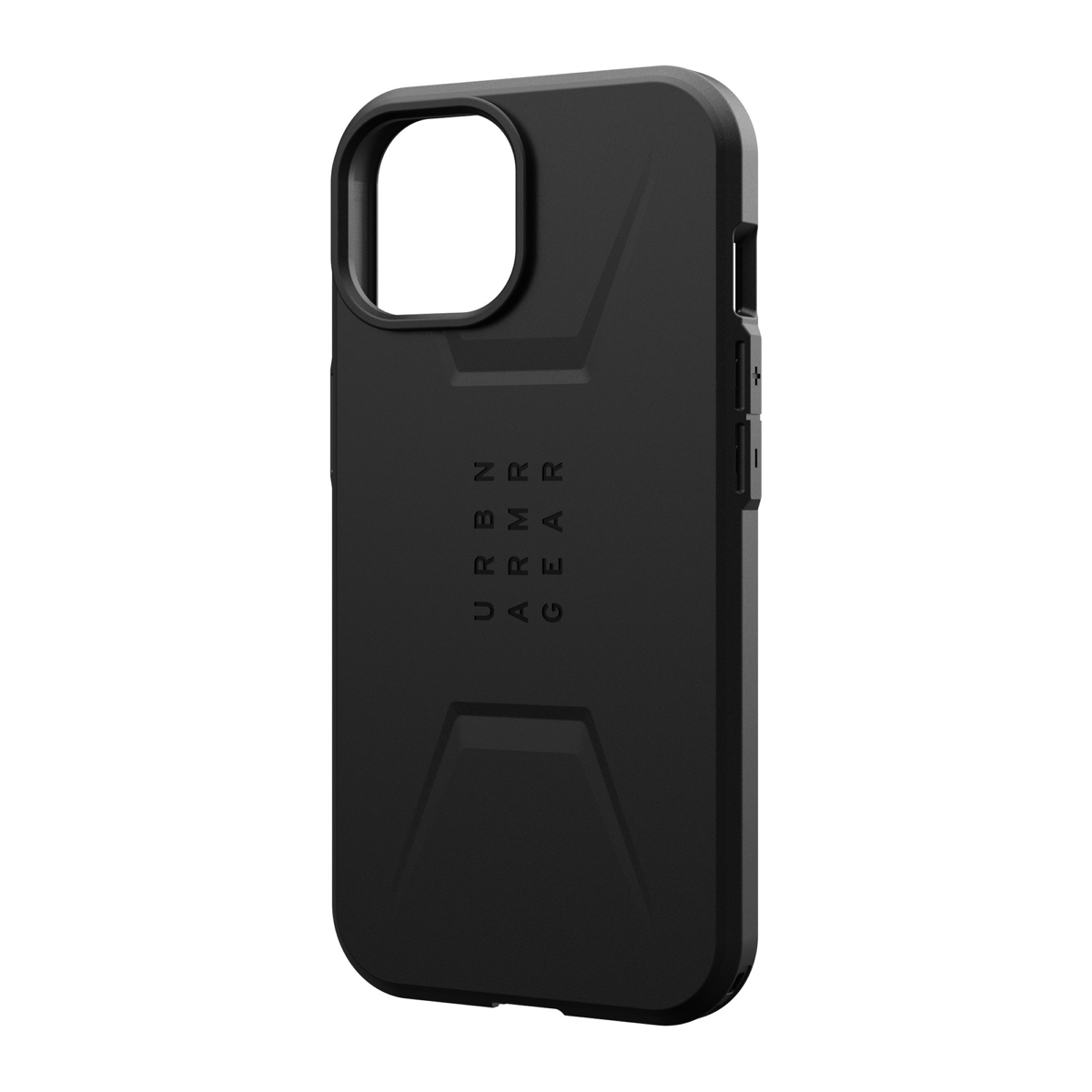 The modern yet rugged UAG Civilian case features shock absorbing construction in a lightweight design that is compatible with MagSafe charging.