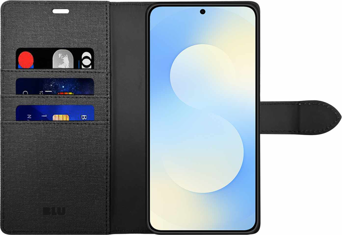 Blu Element - Folio 2-in-1 Case Black for Samsung Galaxy S26+
