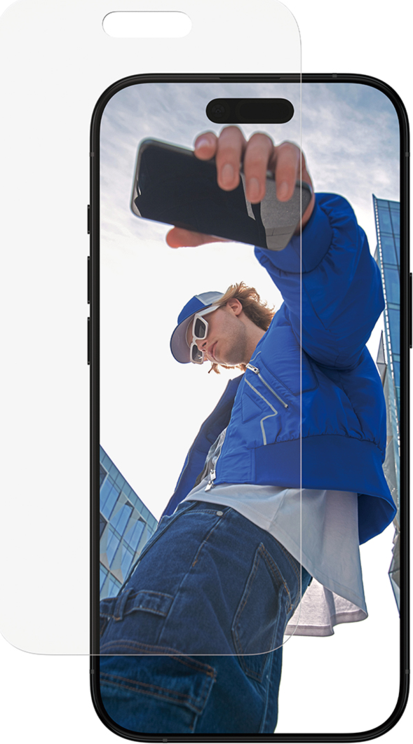 PanzerGlass UWF Screen Protector iPhone Air Classic Fit w/EasyAligner - Clear