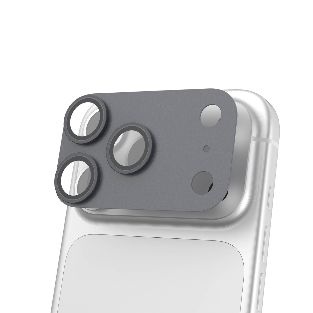 UAG Aluminum Camera Shield provides premium camera lens protection with durable aluminum and aluminosilicate glass while preserving crystal-clear image quality.