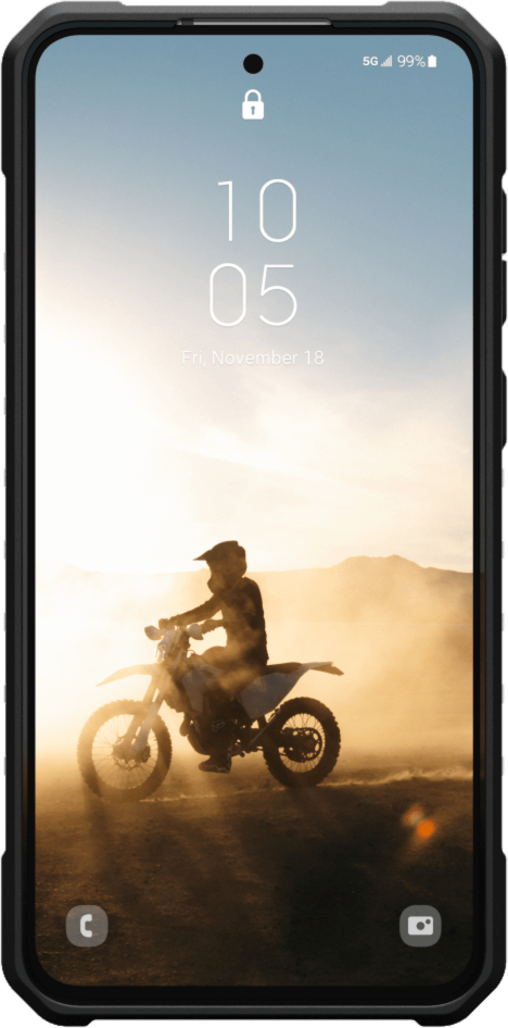 Designed with action and adventure in mind, the UAG Pathfinder case provides serious protection with a modern classic look and a built-in magnetic module.