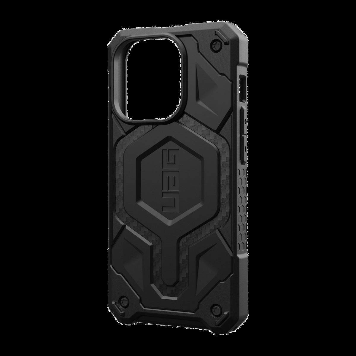 The quintessential, all-terrain, rugged protective case now available with built-in MagSafe module. The UAG Monarch Pro is equipped with premium materials for premium protection.