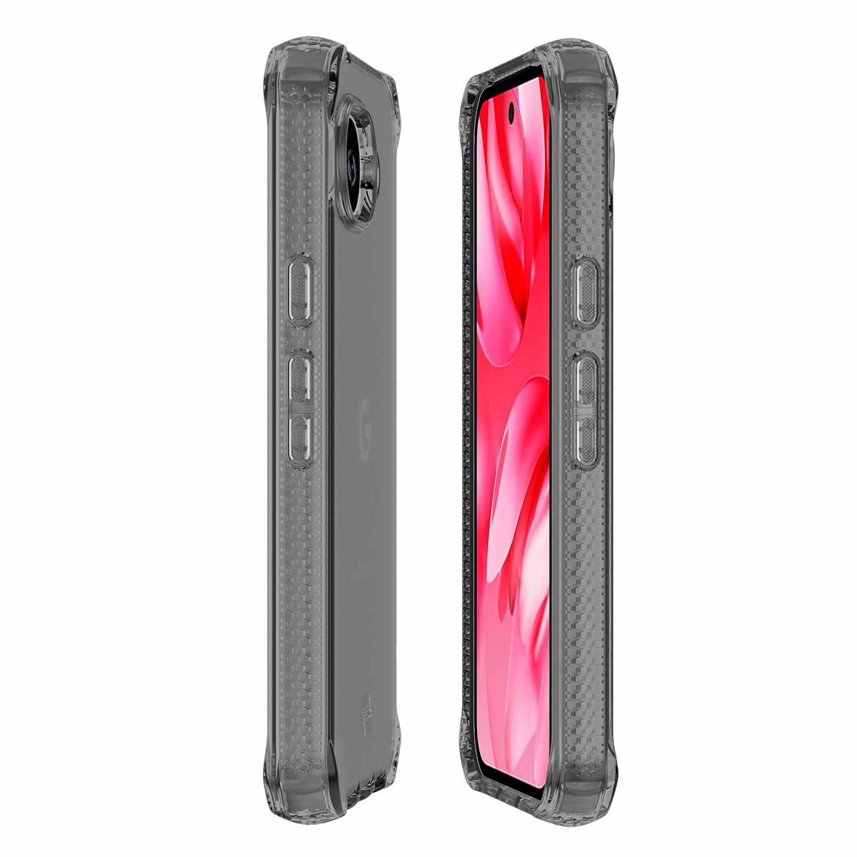 ITSKINS - Spectrum_R Clear Case Smoke for Google Pixel 10a