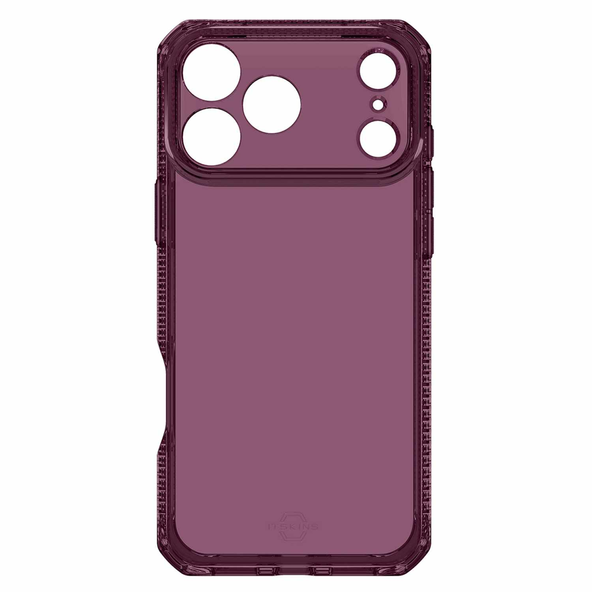 ITSKINS - Spectrum_R Clear Case Plum for iPhone 18 Pro Max/17 Pro Max