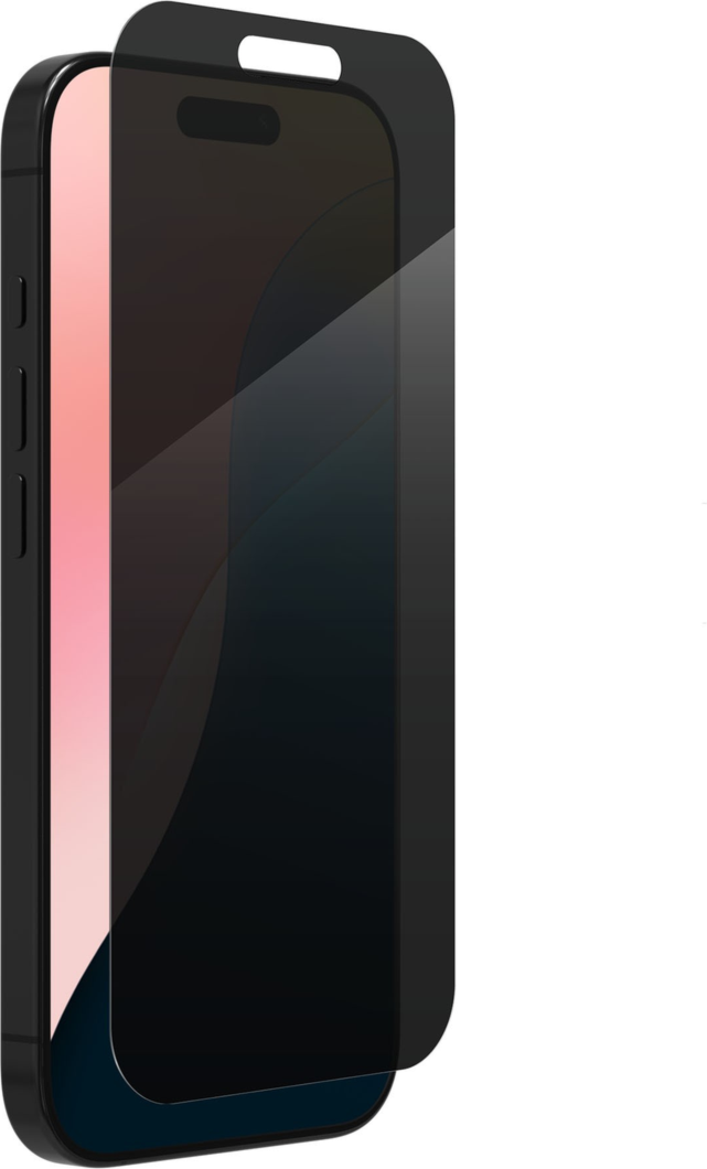 ZAGG InvisibleShield Glass Elite Privacy for iPhone 16 Pro - Black