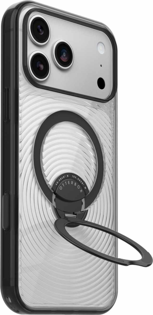 OtterBox - Coque Symmetry Stand MagSafe, couleur Umbra Black, pour iPhone 18 Pro Max/17 Pro Max