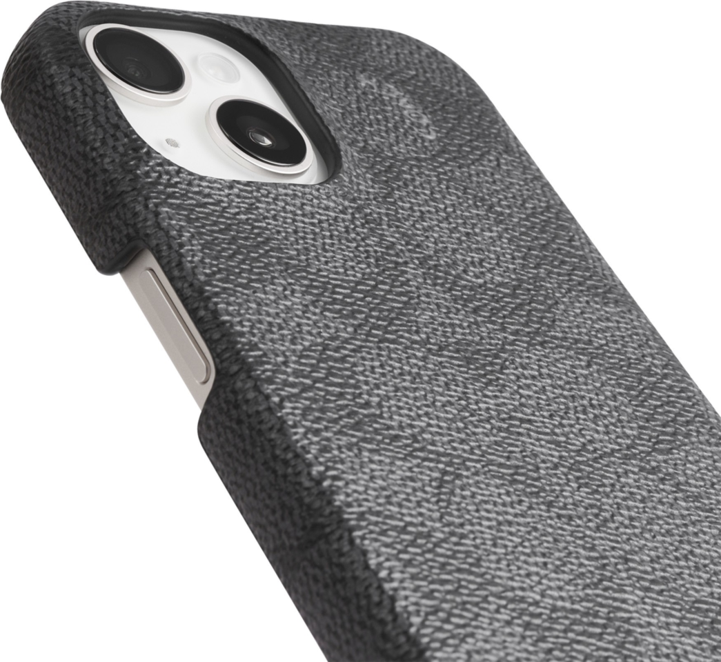 The Coach Slim Wrap Case is durably designed with an impressive 10 ft drop protection and thin profile for wireless charging.