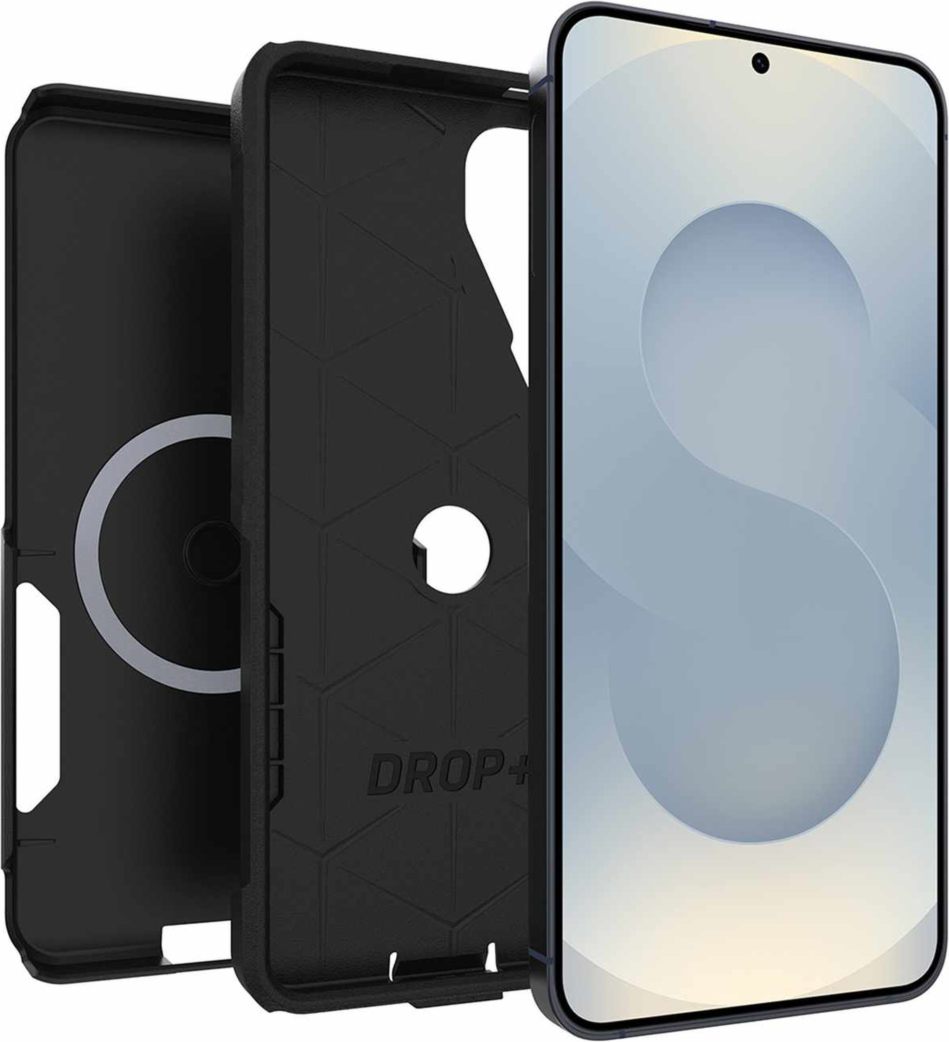 OtterBox - Commuter Case w/Magnets Black for Samsung Galaxy S26 in Bulk Packaging