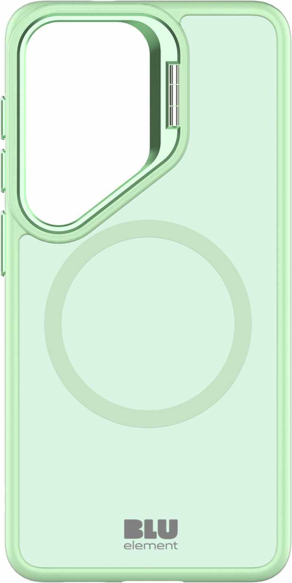 Blu Element - Coque Chromatic Kick avec aimants vert pâle pour Samsung Galaxy S26 FE/Galaxy S25 FE
