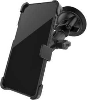 Built for Samsung’s most rugged phone, the RAM® EZ-Roll'r™ Suction Cup Mount for Samsung XCover Pro gives users the peace of mind of a sturdy RAM Mount with ease of use and quick accessibility.