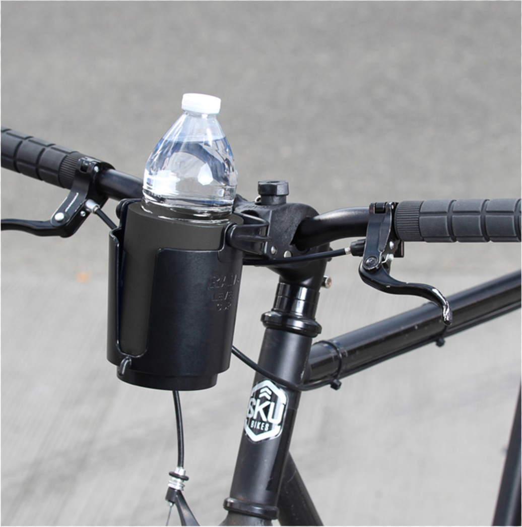 The compact design of the RAM Level Cup 16oz Drink Holder with RAM Tough-Claw Mount allows easy installation in a wide variety of applications including motorcycles, kayaks and boats, bicycles and more.