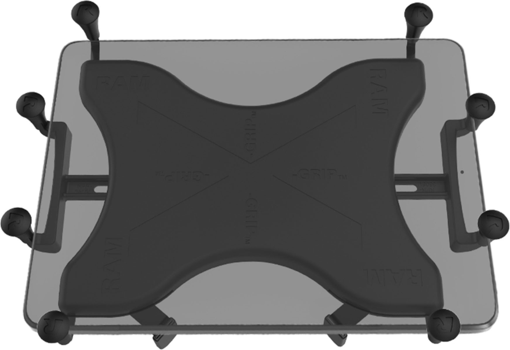 This holder by RAM consists of a composite spring loaded holder, expandable grip arms and additional bottom support keeper.