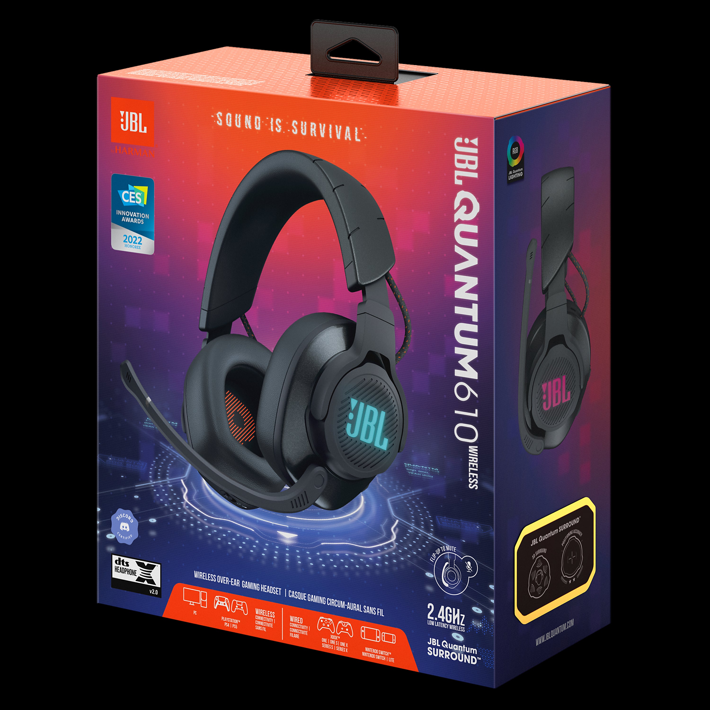 Wireless Over-Ear Gaming Headset