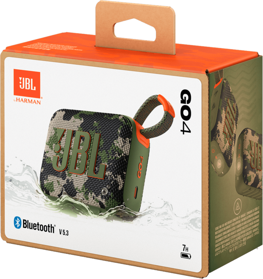 JBL - Go 4 Waterproof Bluetooth Speaker