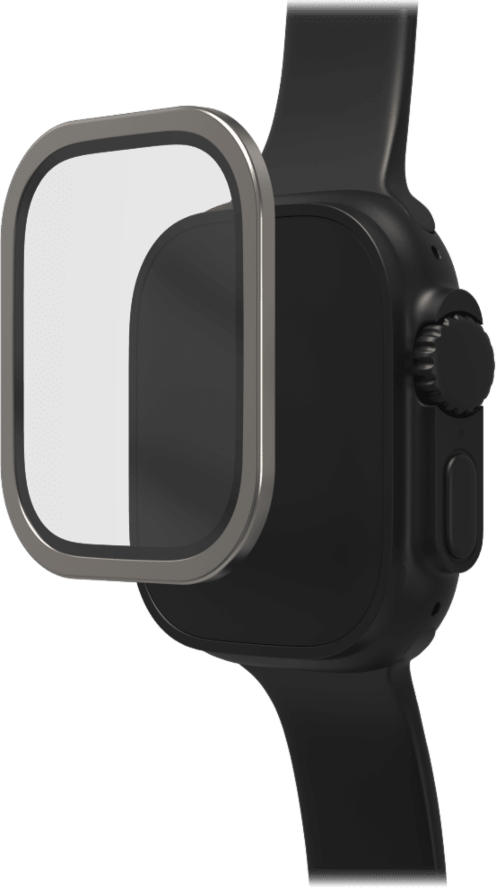 <p>Fortified with graphene, the ZAGG InvisibleShield Glass XTR4 Screen Protector for Apple Watch features a blue light filter, anti-reflective technology, and a sleek aluminum frame.</p>