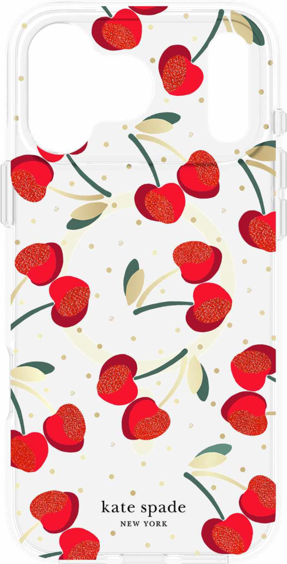 Kate Spade - Protective MagSafe Case for Apple iPhone 17 Pro Max - Cherry Dot