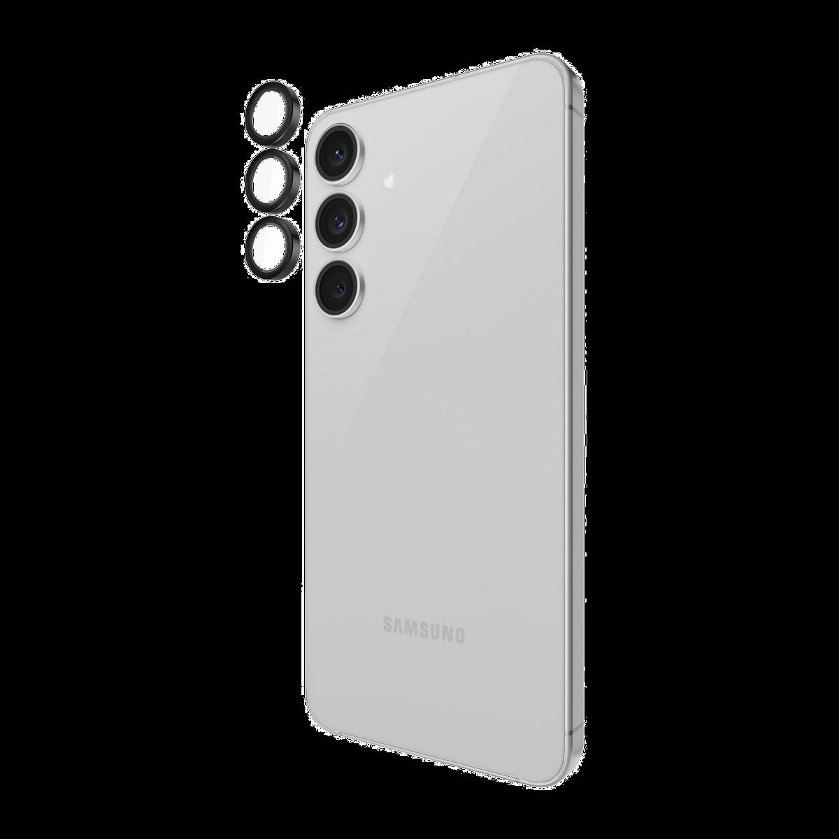 Keep the camera lens in tip-top shape with the Case-Mate Aluminum Ring Glass Lens Protector.