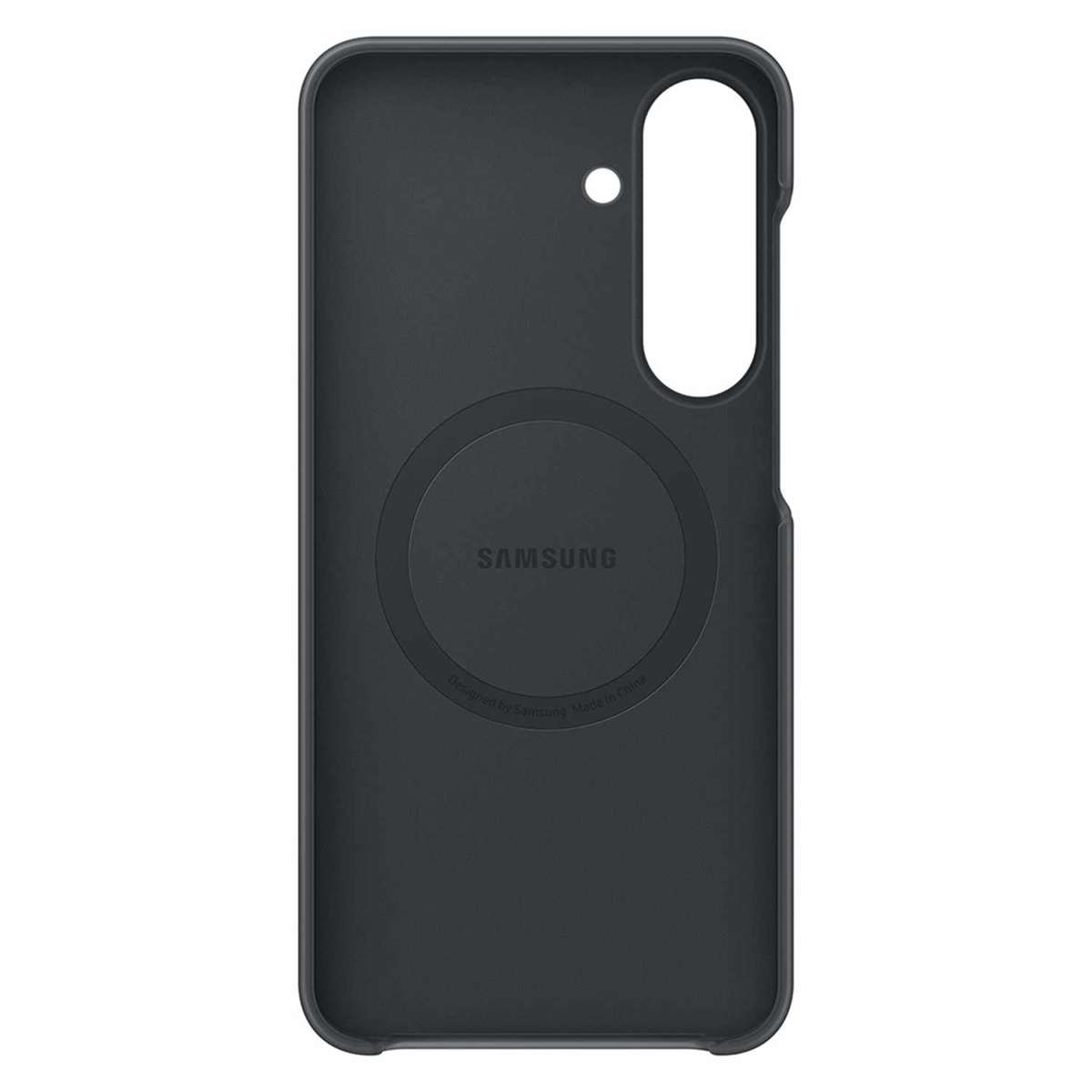 Samsung - Étui magnétique en silicone noir pour Samsung Galaxy S26 FE