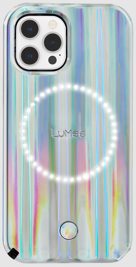 Lumee - iPhone 12/12 Pro Halo Case - Paris Hilton Holographic