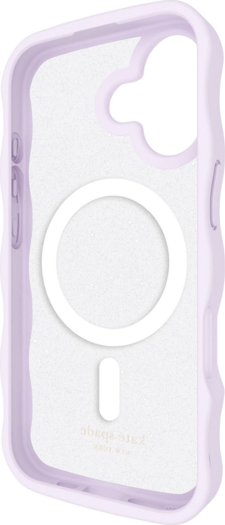 Kate Spade - Wavy MagSafe Case Opal Glitter for iPhone 17