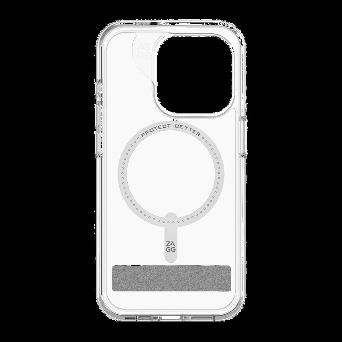 iPhone 15 Pro ZAGG (GEAR4) Crystal Palace Snap Kickstand Case - Clear