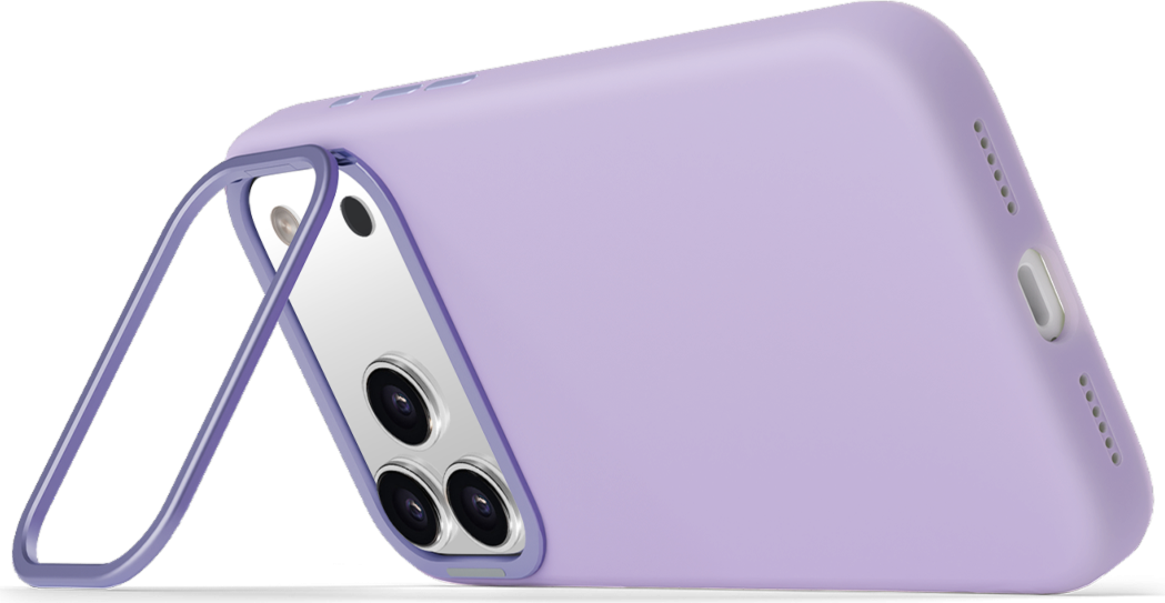 LOGiiX Vibrance Silicone Case for iPhone 17 Pro/18 Pro - Lavender