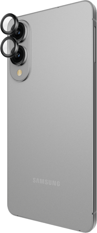 Samsung Galaxy S25 Edge Case-Mate Aluminum Ring Glass Lens Protector - Black