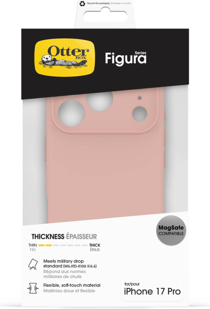 OtterBox 77000692 Étui Figura Rose Fumée pour iPhone 17 Pro