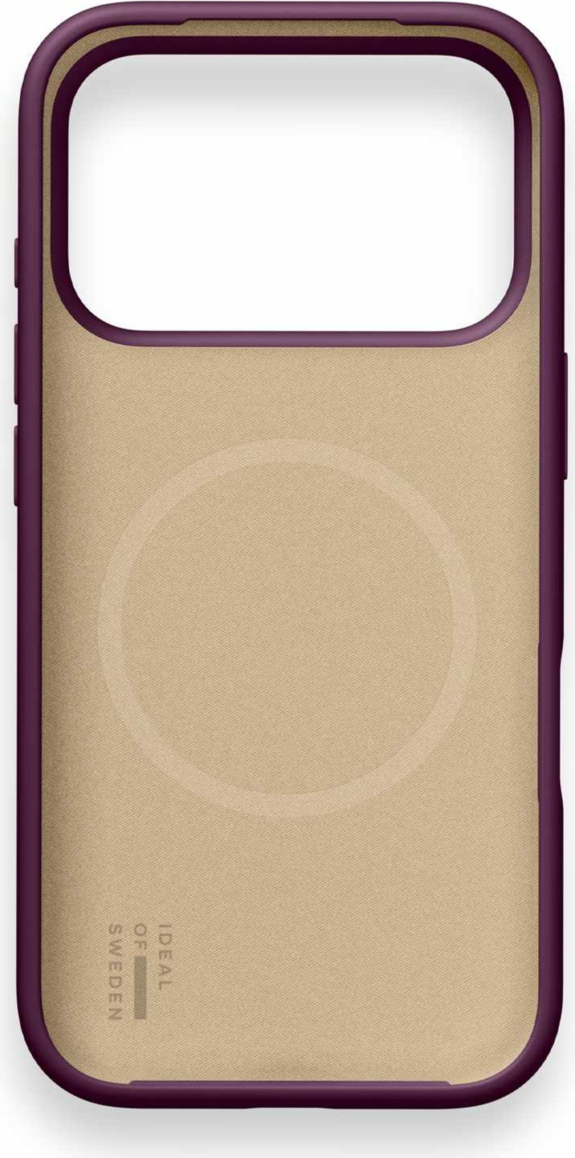 Ideal of Sweden - Soft Swirl MagSafe Case Velvet Plum for iPhone 18 Pro Max/17 Pro Max