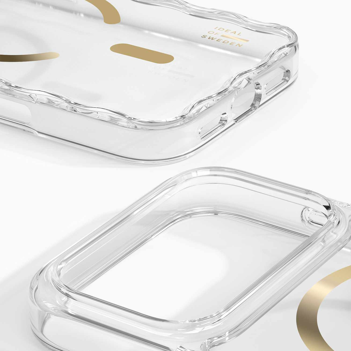 Ideal of Sweden IDFRCMSBI2567P471 Étui Frame MagSafe Clear pour iPhone 17 Pro Max
