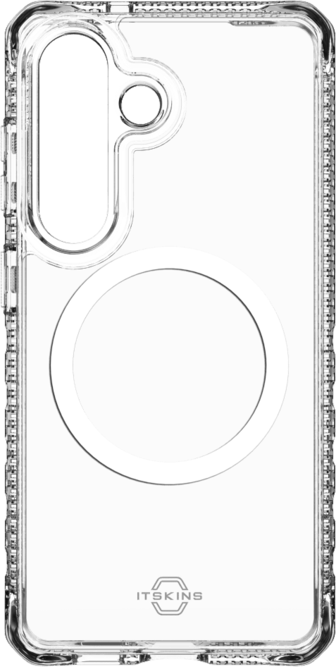 ITSKINS - Hybrid_R Clear MagSafe Case for Samsung Galaxy S26 Plus - Clear