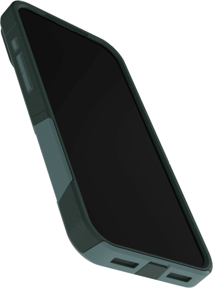 The OtterBox Commuter Series with MagSafe is a rugged, pocket-friendly case offering 3X military standard drop protection and features built-in magnets for MagSafe accessories.