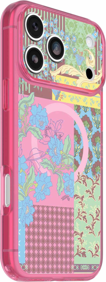 OtterBox - Lumen Clear MagSafe Case Patchwork Petals for iPhone 18 Pro Max/17 Pro Max