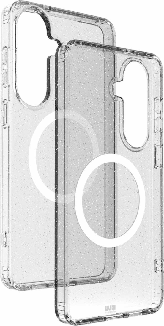 Blu Element - Dropzone Rugged Glitter Case w/Magnets Clear for Samsung Galaxy S26