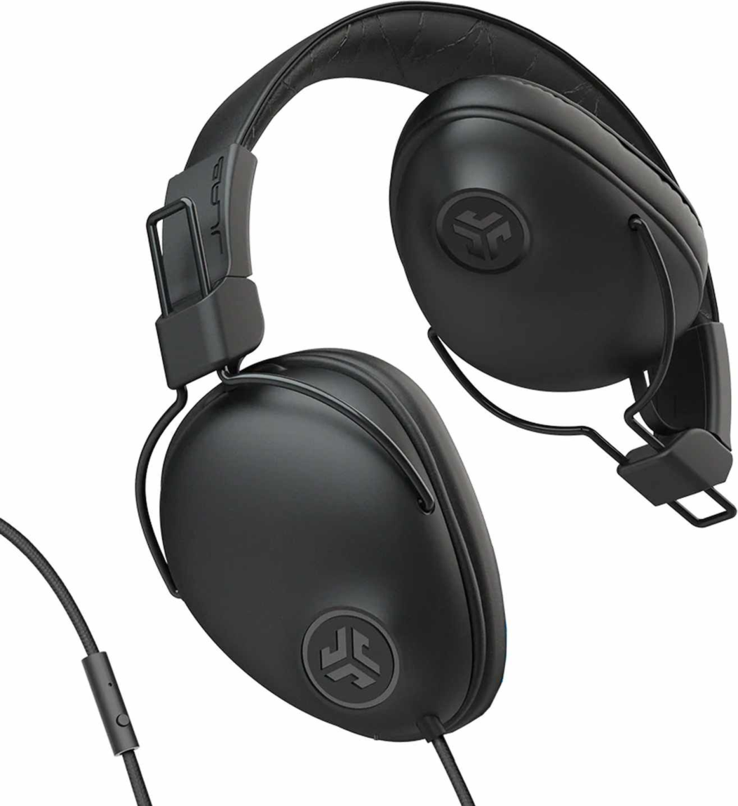 JLab Audio Studio Pro Wired Over-Ear Casque Filaire Noir