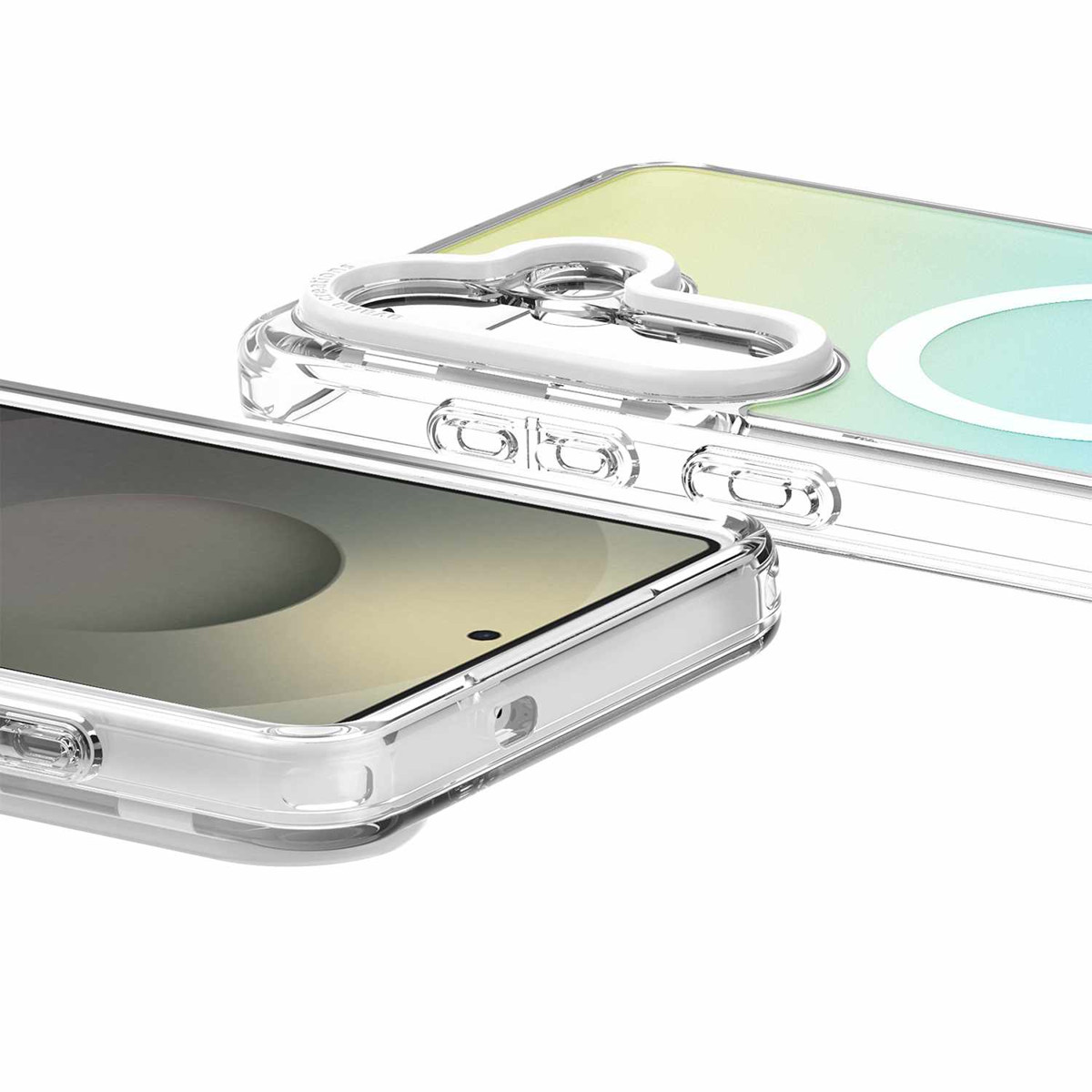 Avana - Étui Cosmic Frost avec aimants Violet pour Samsung Galaxy S26