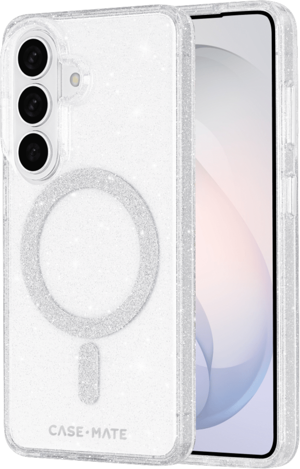 Case-Mate - Étui Twinkle avec aimant pour Samsung Galaxy S26 - Argent crépuscule
