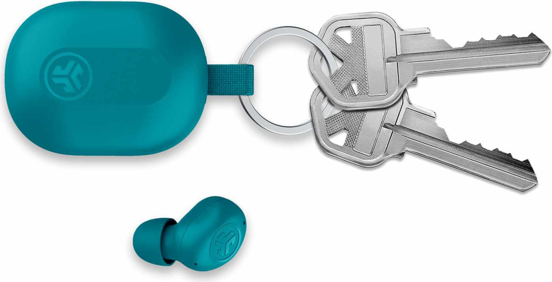 JLab - Écouteurs intra-auriculaires sans fil JBuds Mini - Aqua