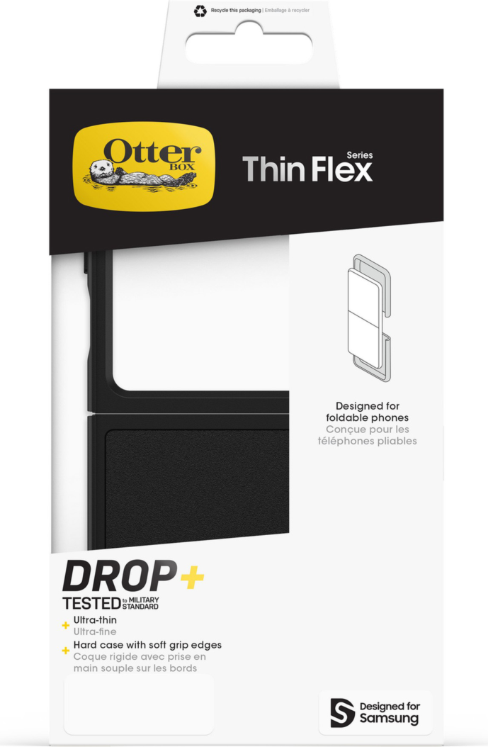 Designed with foldable devices in mind, the OtterBox Thin Flex Series is a sleek, two-piece case that provides the utmost defence against everyday hazards.