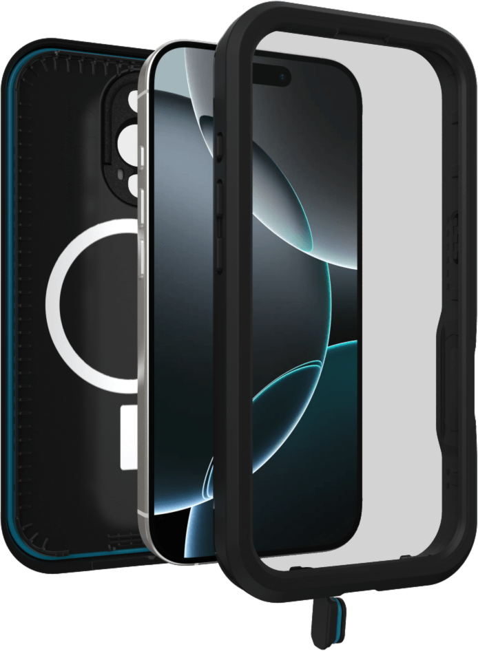 <p>Dive into the action and click onto accessories with the WaterProof OtterBox Fre Series Case for MagSafe.</p>