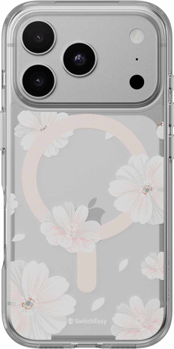 SwitchEasy SPH17P275PK25 Étui de Protection Style M Rose pour iPhone 18 Pro/17 Pro