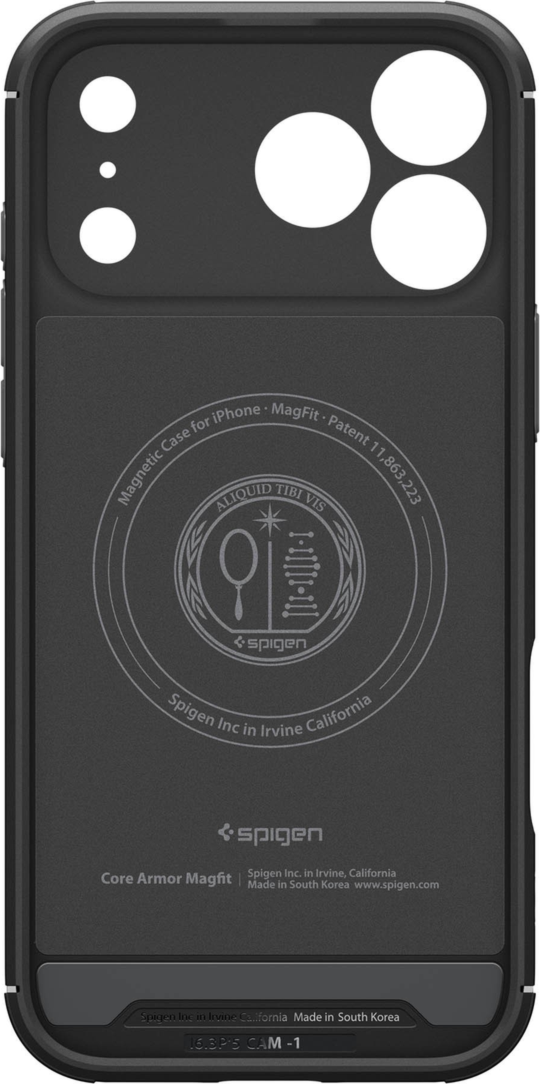 Spigen - Core Armor MagSafe Case for Apple iPhone 17 Pro Max - Matte Black
