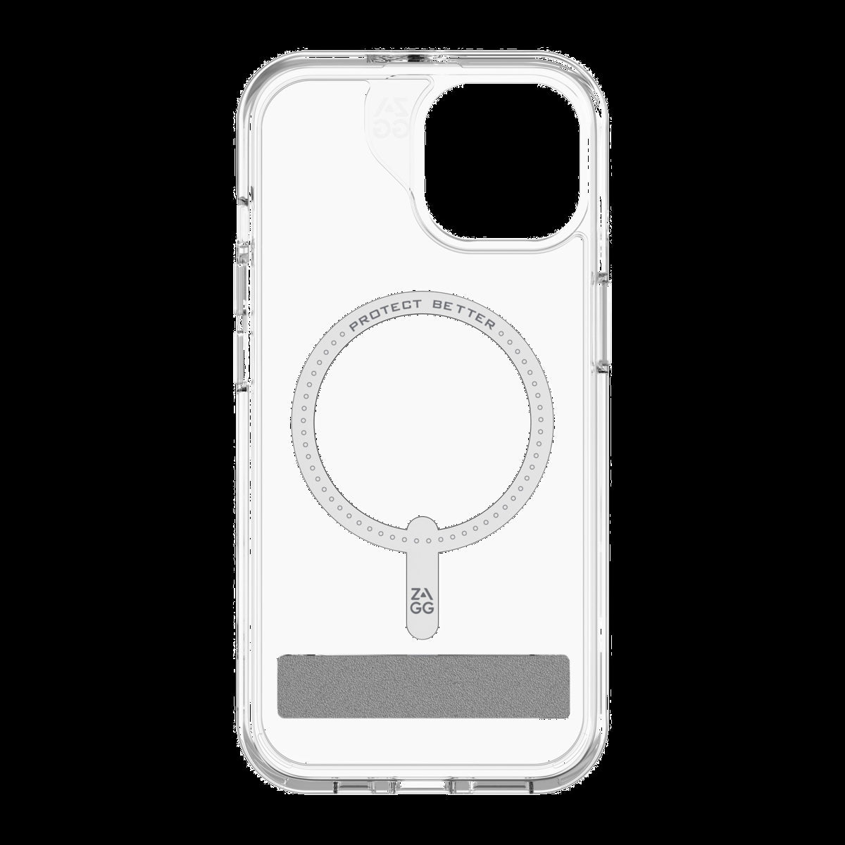 iPhone 15/14/13 ZAGG (GEAR4) Crystal Palace Snap Kickstand Case - Clear