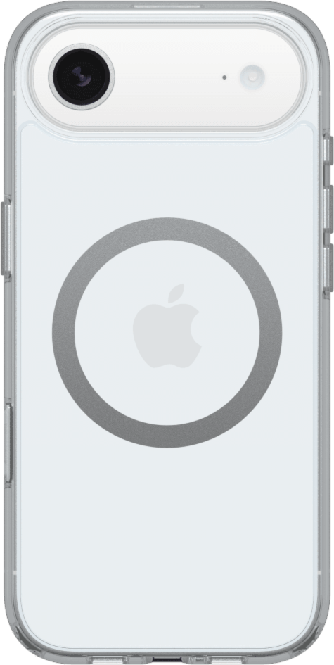 OtterBox - Symmetry Clear MagSafe Case w/Camera Control Clear with Blue Tint (Clear) for iPhone Air
