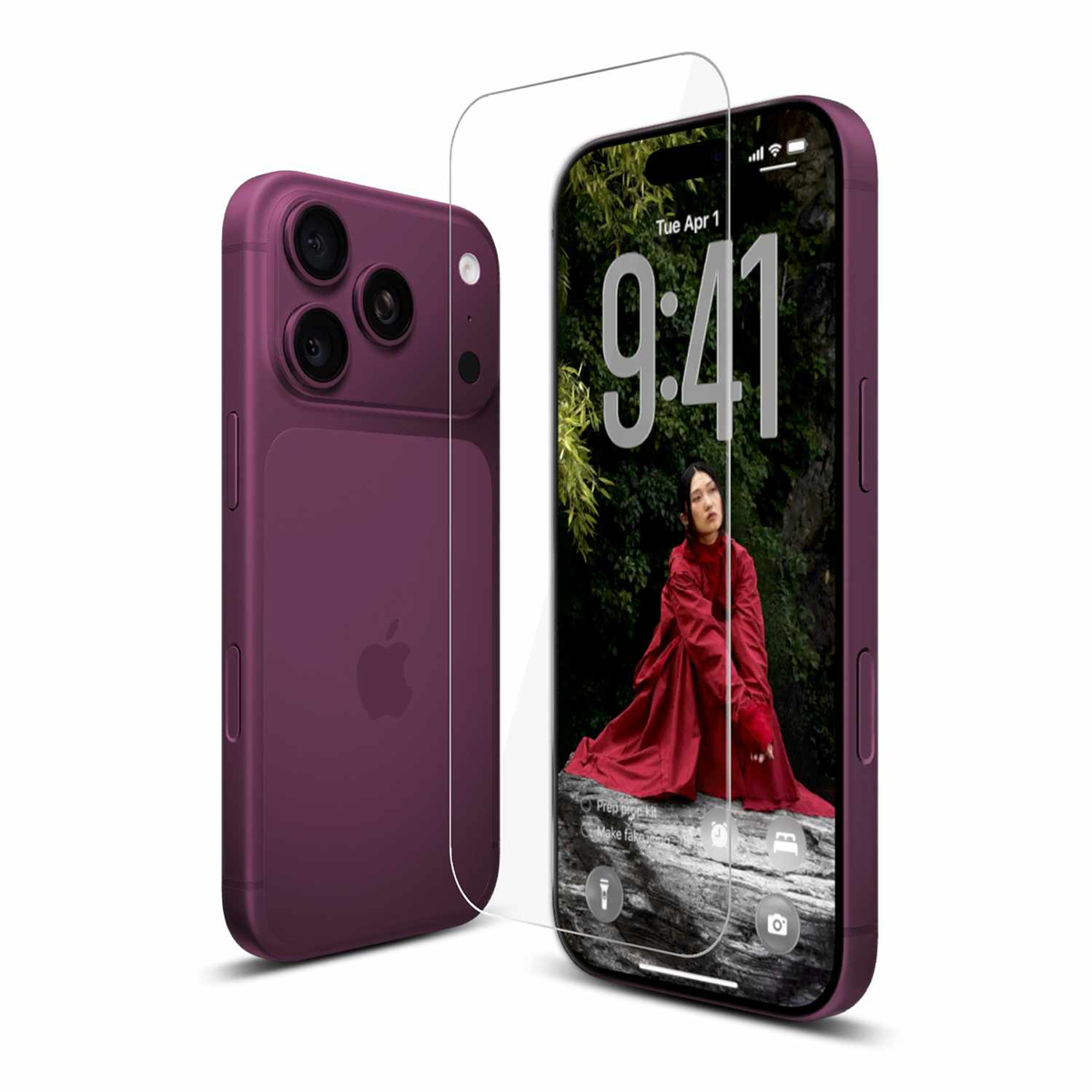 22 Cases - Tempered Glass Screen Protector for iPhone 18 Pro Max clear
