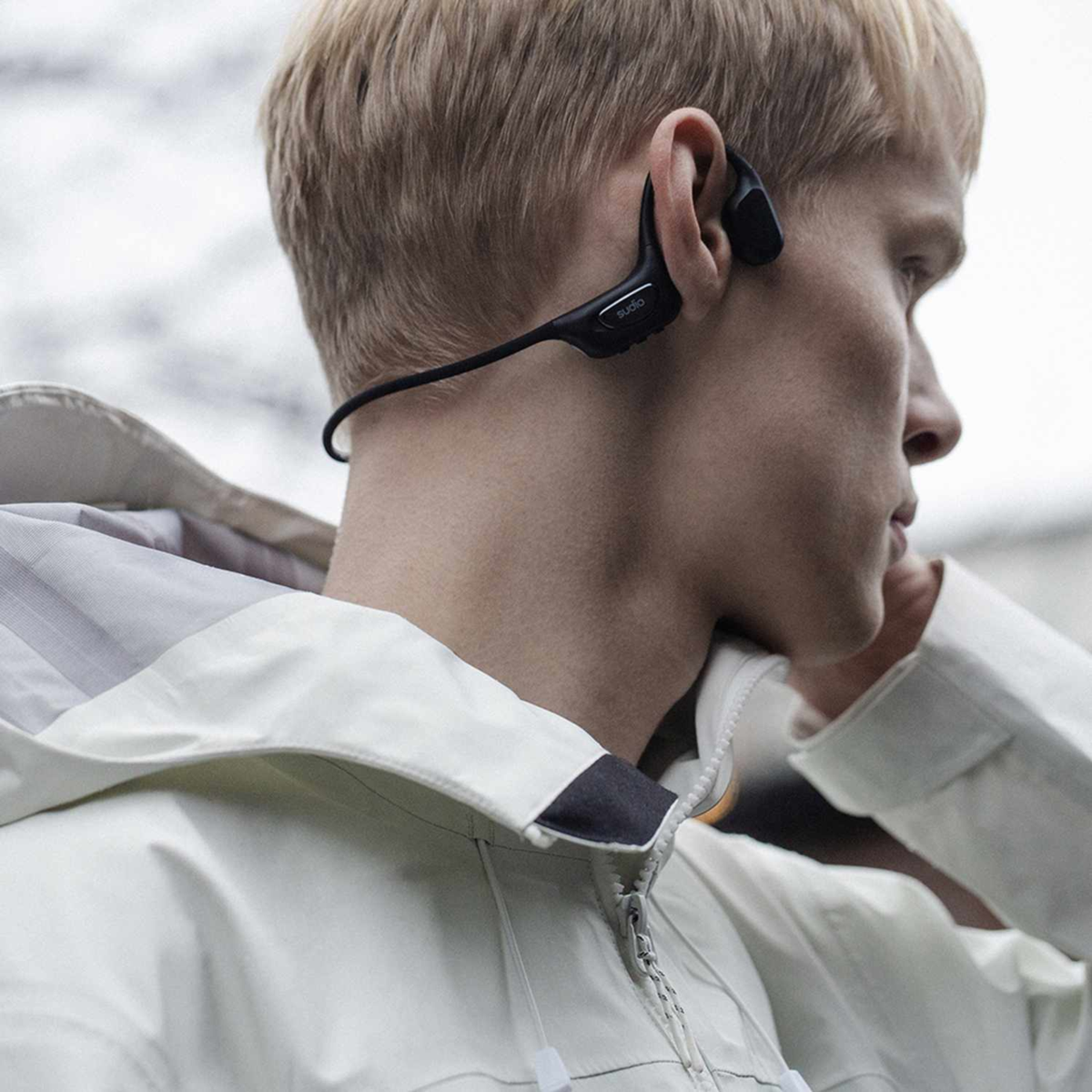 Sudio - B5 Bone Conduction Headphones Black