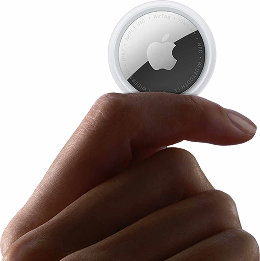 Apple MFEA4AMA AirTag (4 unités) 2e Gén Blanc